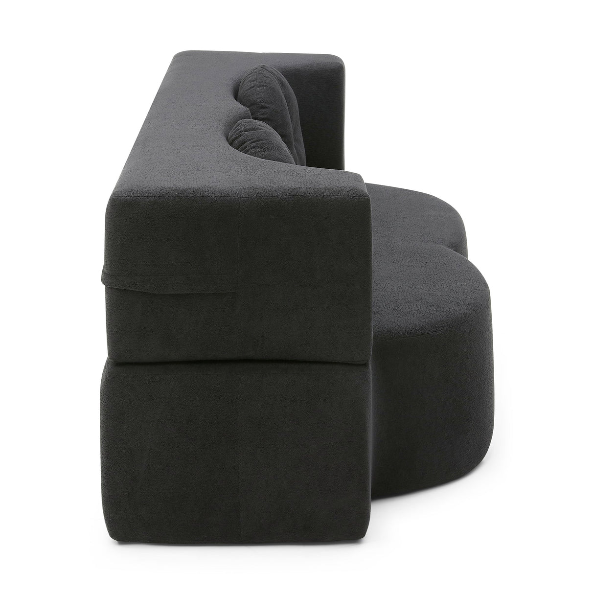 2-in-1 Folding Sofa Bed with Pillow