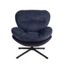 360° Swivel Office Chair, No Wheels