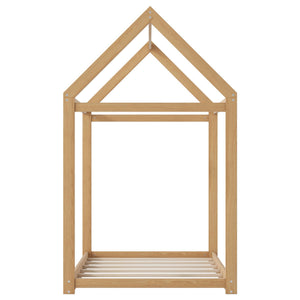 Wooden House Shaped Bed