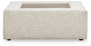 Ashbourne Estate - Oversized Accent Ottoman - Snowstone