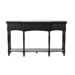 Retro Console Table With 3 Soft Close Drawers