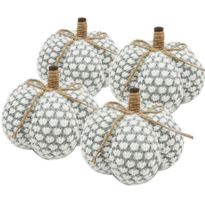 Knite Pumpkin Ornament Decor For Holiday Harvest Festival Fall Festival & Thanksgiving