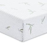 8-inch dual layer memory foam mattress with bamboo infused cover
