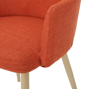 Elegant Dining Chair with Contoured Support