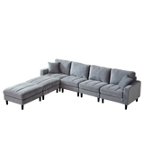 The Beverly Corduroy U-Shaped Sectional Sofa