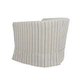 Zeniqua 27' Upholstered Swivel Chair with Loose CoverMulti