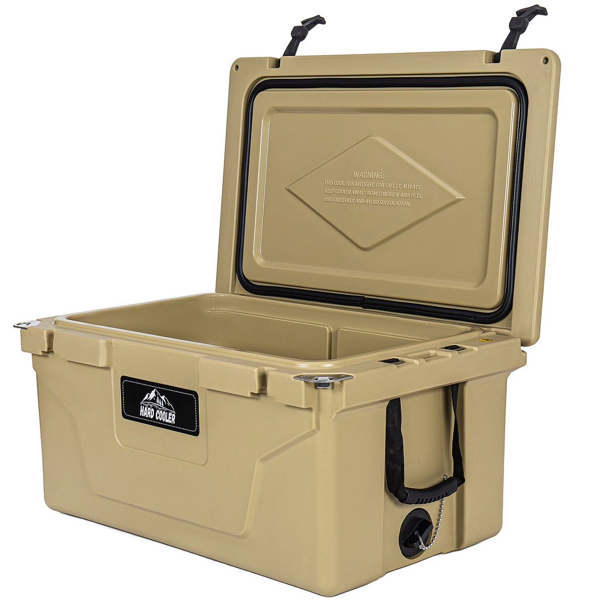 Khaki Color Ice Cooler Box 65QT