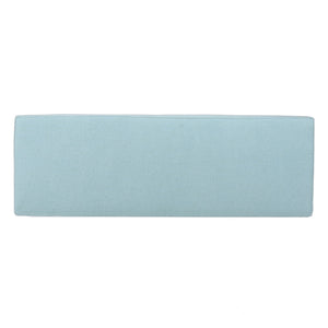 Contemporary Storage Ottoman Bench With Upholstery