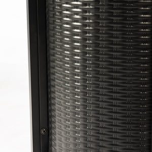 32" Propane Gas Fire Pit Table, 50000 BTU - Black Steel