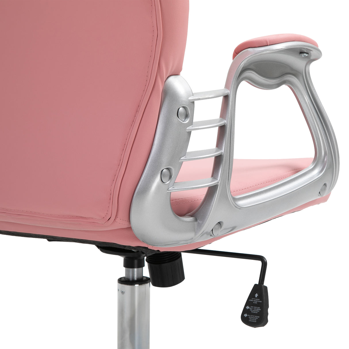 Adjustable Faux Leather Office Chair – Comfort Meets Functionality