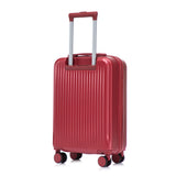 14'/20' 2 pcs ABS Spinner Wheel Luggage Set with Combination Lock and Front Opening Design