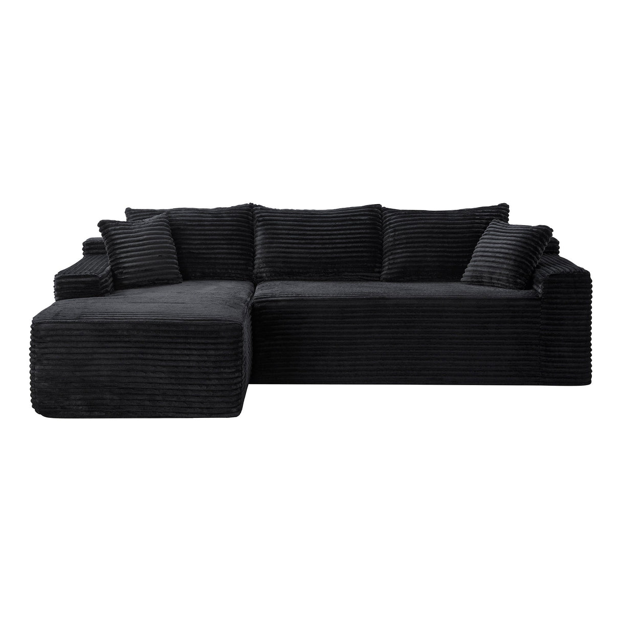 94.5" Cloud Modular Sectional Sofa Couch with L-Shape Chaise