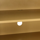 Bohemian Style Rattan Buffet Storage Cabinet with Solid Wood Frame