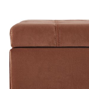 Wendover - Elegant Tufted Storage Bench With Lift-Up Top And Birch Wood Legs