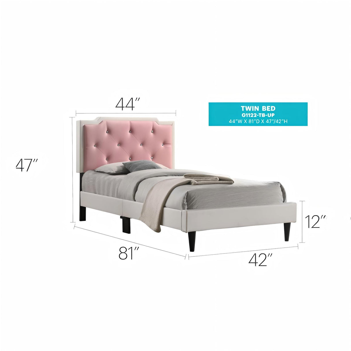 Bed (All in One Box) - Two Tone