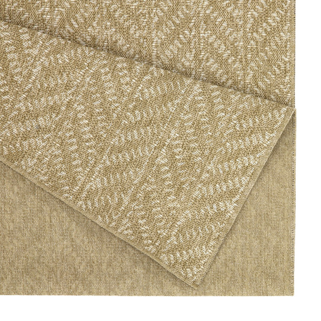 Earth GC_NTL1014 Jute/White Indoor/Outdoor Area Rug