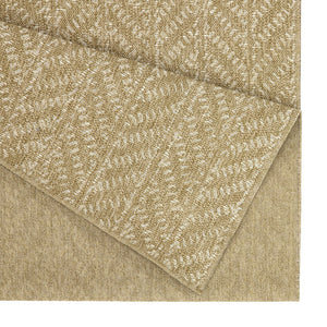 Earth GC_NTL1014 Jute/White Indoor/Outdoor Area Rug