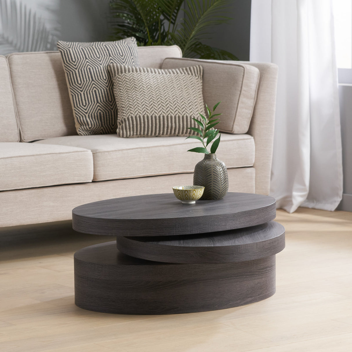 Modernesque Rotating Coffee Table