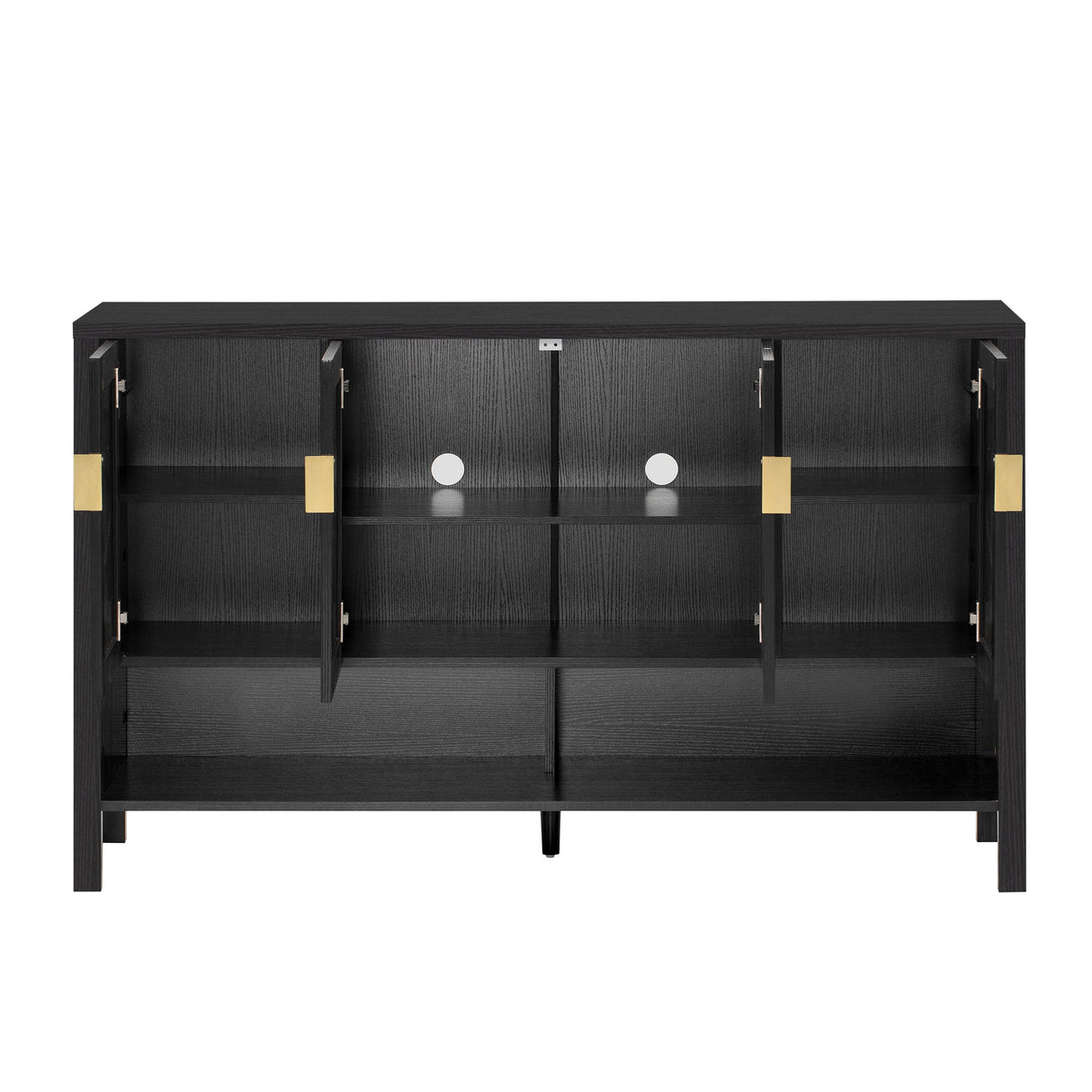 U_STYLE 55.1'' Storage Sideboard with 4 Doors
