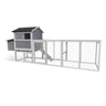 Chicken Coop With Run and Nesting Box - Multiple Sizes & Colors