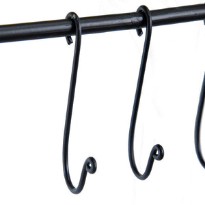 Laundry Rack With Accordion Design - Brown / Black - Black Brown