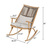 Outdoor Rocking Chair - Maple