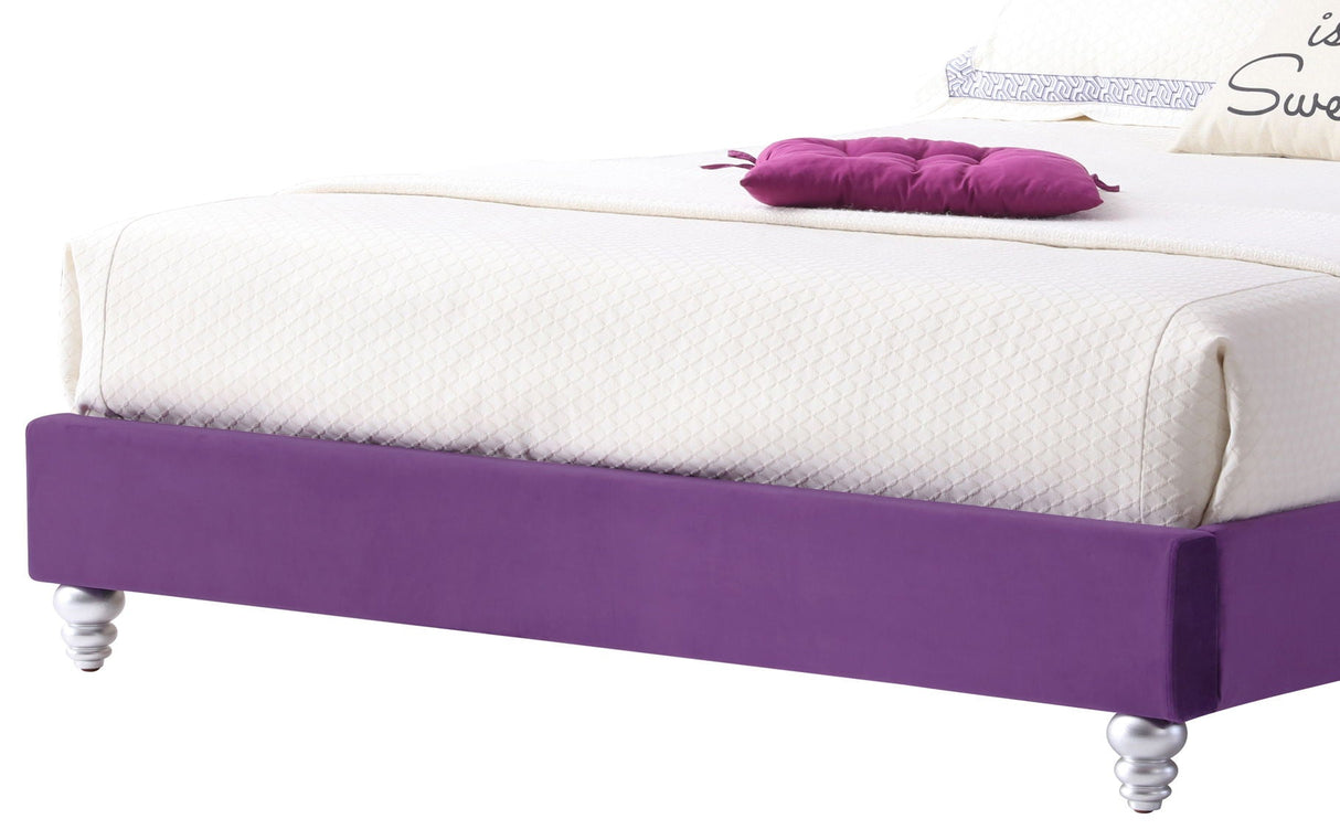 Upholstered Bed Transitional