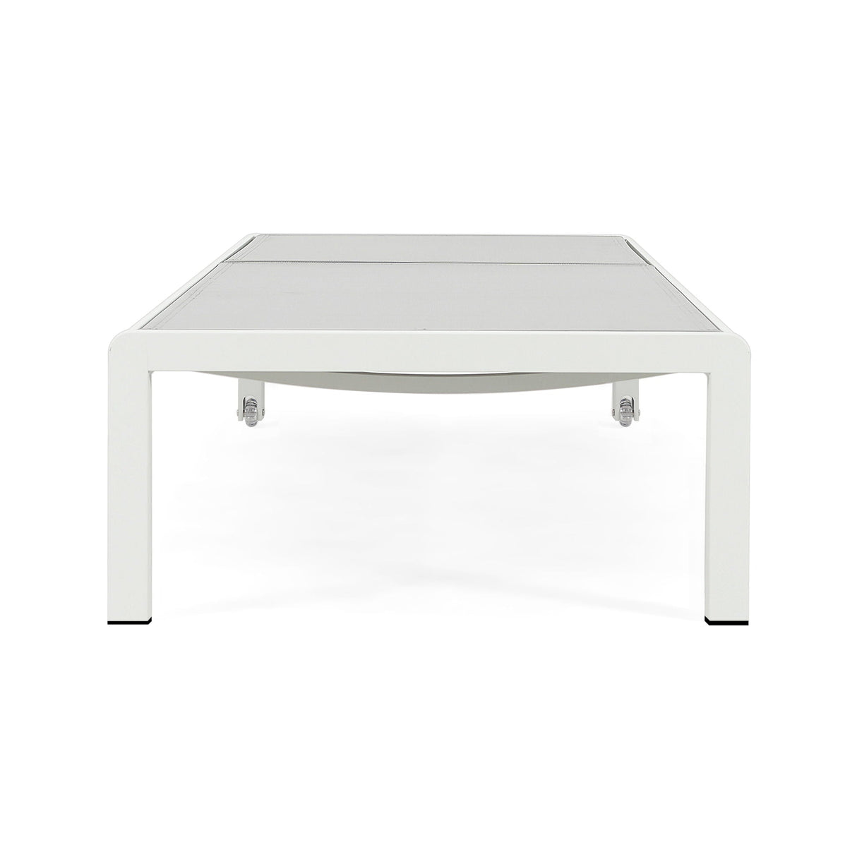 Outdoor Patio Chaise Lounge With 5 Reclining Positions