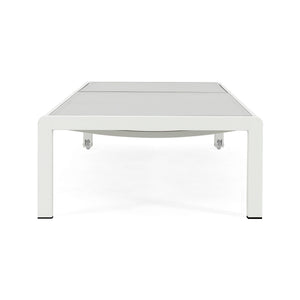 Outdoor Patio Chaise Lounge With 5 Reclining Positions
