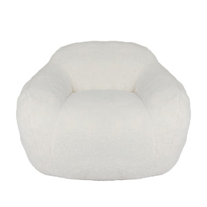 Giant Bean Bag Chair, Spacious Memory Foam With Armrests