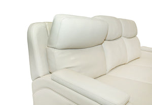 Gunner - Sofa Recliner With Power And Power Headrest - Almond