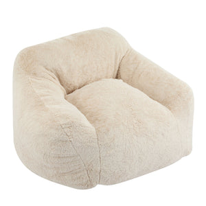 Auch Indoor Armchair Style Bean Bag - Beige