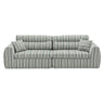 3 Seater, Couch With Throw Pillows For Living Room
