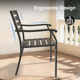 7 Pieces Outdoor Patio Dining Set