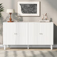 Egret-White-Wavy-Door-Sideboard-of-Refined-American-Design-Cabinets-&-Storage