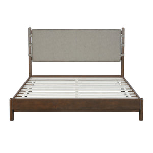Modern Queen Bed Frame Set with 2 Nightstands