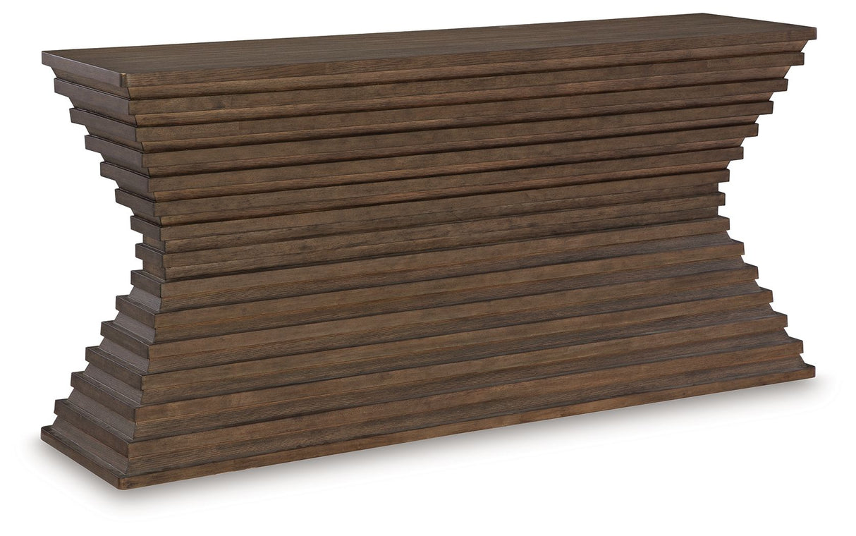 Hannodream - Sofa Table - Warm Brown