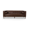 Contemporary 3 Seater Sofa With Tufted Design