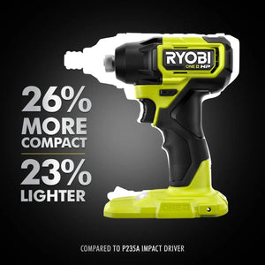 Open Box -  RYOBI ONE+ HP 18V Brushless Cordless Compact 1/2 in. Drill and Impact Driver Kit