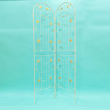 2 Pack Metal Garden Trellis 86.7 x 19.7 Rustproof Trellis for Climbing Plants Outdoor Flower Support White - Tuesday Morning - Pots & Planters