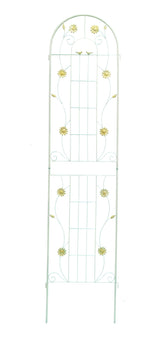 2 Pack Metal Garden Trellis 86.7 x 19.7 Rustproof Trellis for Climbing Plants Outdoor Flower Support White - Tuesday Morning - Pots & Planters