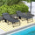 2-piece-folding-chaise-lounge-with-5-level-reclining-back,-with-side-pocket-&-headrest-Outdoor-Seating