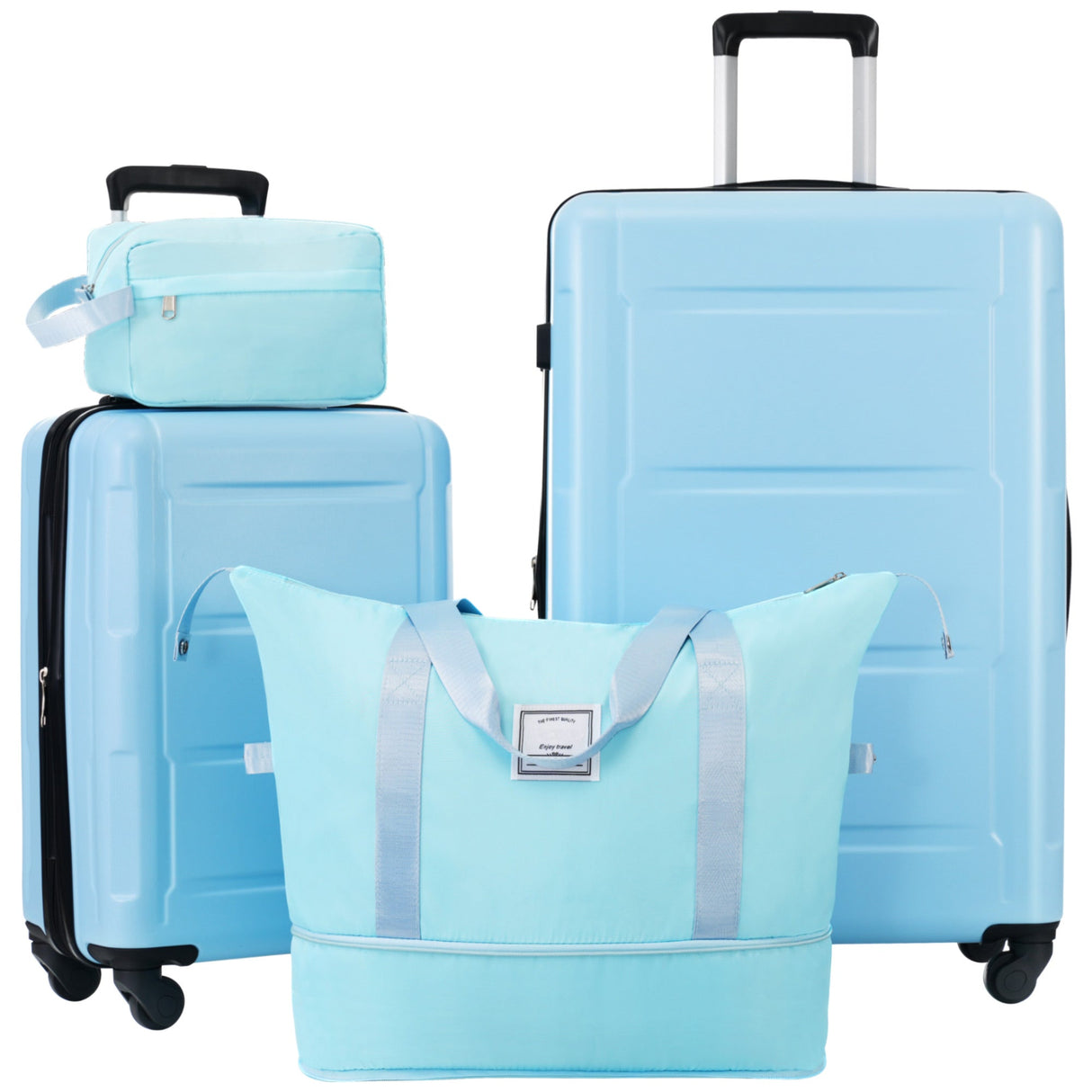 2 Piece Luggage Set with 2 Bags Expandable Spinner Wheels ABS Lightweight Suitcase with TSA Lock - Tuesday Morning - Luggage