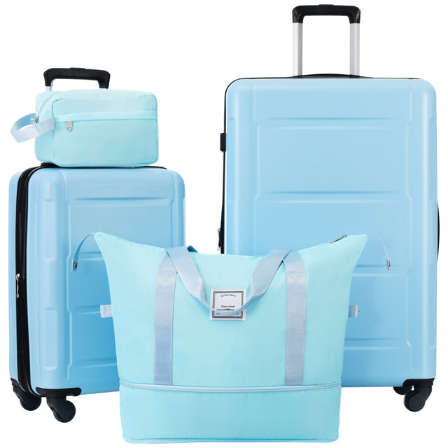 2 Piece Luggage Set with 2 Bags Expandable Spinner Wheels ABS Lightweight Suitcase with TSA Lock - Tuesday Morning - Luggage