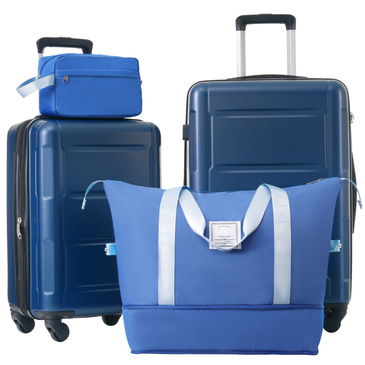 2 Piece Luggage Set with 2 Bags Expandable Spinner Wheels ABS Lightweight Suitcase with TSA Lock - Tuesday Morning - Luggage
