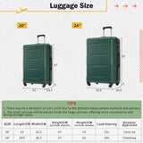 2 Piece Luggage Set with 2 Bags Expandable Spinner Wheels ABS Lightweight Suitcase with TSA Lock - Tuesday Morning - Luggage