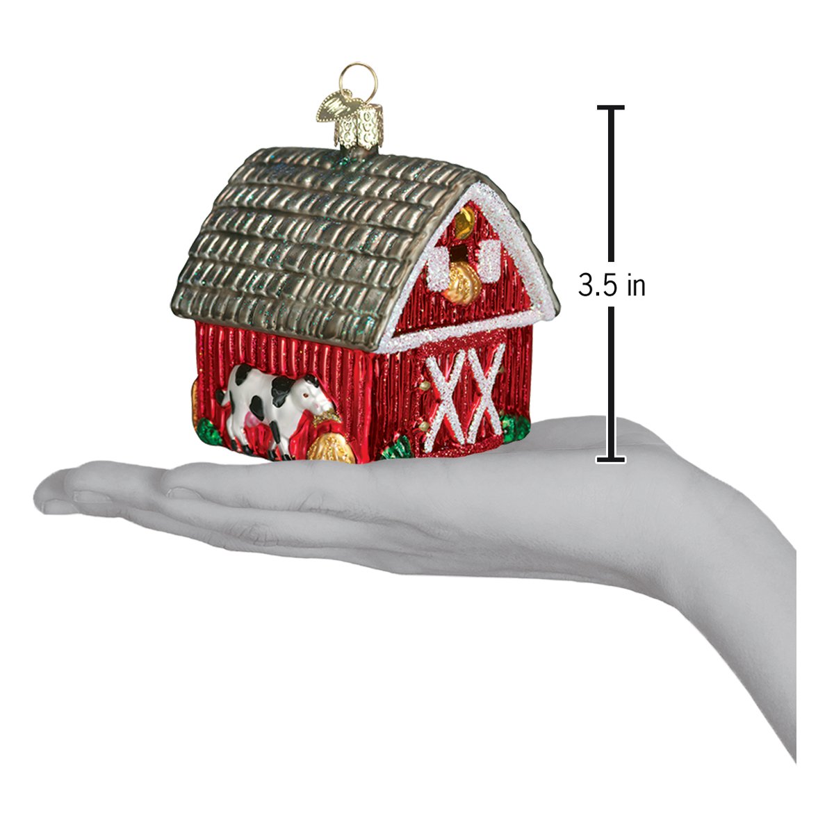 Barn Ornament by Old World Christmas