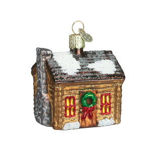 Log Cabin Ornament by Old World Christmas