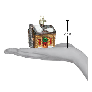 Log Cabin Ornament by Old World Christmas