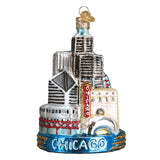 Chicago Christmas Ornament 4.25x3x3 Inch by Old World Christmas